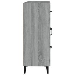 Berkfield Home Sideboard Grey Sonoma 69.5x34x90 cm Engineered Wood - thumbnail 7