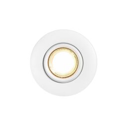 Nordlux Modern Indoor Downlight White Aluminium GU10 Adjustable Head - Mains Powered, IP44 - thumbnail 2
