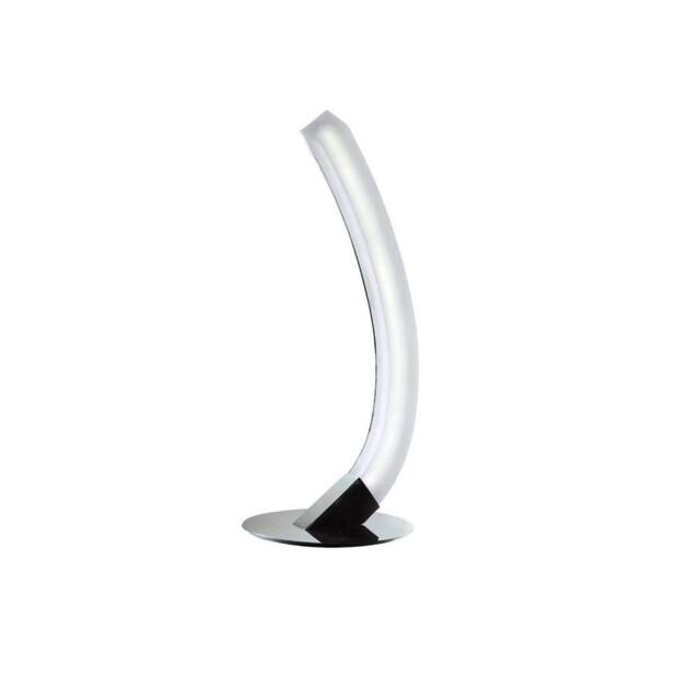 Netlighting On Table Lamp Left 5W LED 3000K 500lm Polished Chrome Frosted Acrylic in Grey - image 1