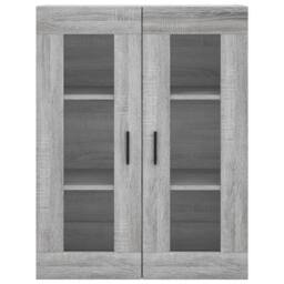 Berkfield Home Highboard Grey Sonoma 69.5x34x180 cm Engineered Wood - thumbnail 6