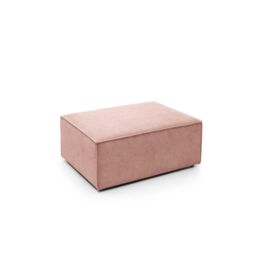 Abakus Direct Doris Footstool in Pink Cord Chenille - thumbnail 3
