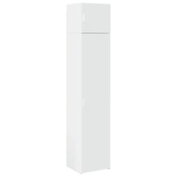 Berkfield Home Slim Storage Cabinet White 45x42.5x225 cm Engineered Wood - thumbnail 2