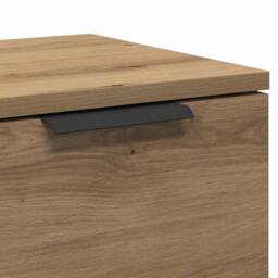 Berkfield Home Sideboard Artisan Oak 60x30x70 cm Engineered Wood in Brown - Size: 60 x 30 x 70 cm - thumbnail 8