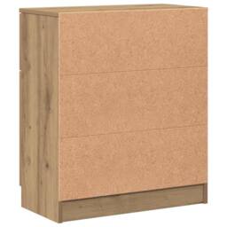 Berkfield Home Sideboard Artisan Oak 60x30x70 cm Engineered Wood in Brown - Size: 60 x 30 x 70 cm - thumbnail 7