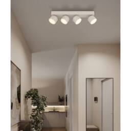 Netlighting Rae Ceiling Spotlight Bar Matt Sand 4x LED 3000K in Beige - thumbnail 2