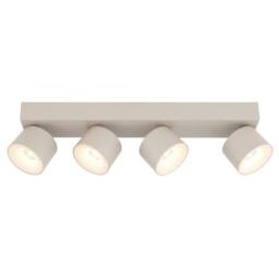 Netlighting Rae Ceiling Spotlight Bar Matt Sand 4x LED 3000K in Beige - thumbnail 3