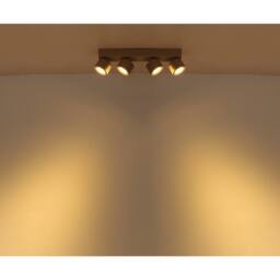 Netlighting Rae Ceiling Spotlight Bar Matt Sand 4x LED 3000K in Beige - thumbnail 6