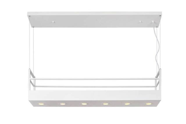 Netlighting Miravelle Cottage Bar Pendant Light 6xGU10 White - image 1