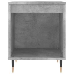 Berkfield Home Bedside Cabinets 2 pcs Concrete Grey 40x35x50 cm Engineered Wood - Size: 40 x 35 x 50 cm - thumbnail 5