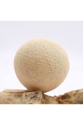KDMD DriftGlow Cotton Wrap Lamp - Cream Shade, Natural Driftwood Decor - thumbnail 2