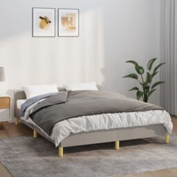 Berkfield Home Weighted Blanket with Cover Grey 120x180 cm 5 kg Fabric - thumbnail 1