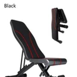 Havendro Foldable Dumbbell Bench Adjustable Weight Bench Lifting For Gym in Black