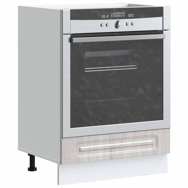 Berkfield Home Oven Cabinet Kalmar Grey Sonoma Engineered Wood - image 1