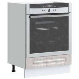 Berkfield Home Oven Cabinet Kalmar Grey Sonoma Engineered Wood - thumbnail 1
