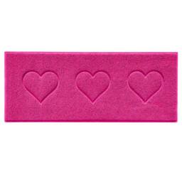 Nicoman PVC Spaghetti Heart Embossed Hallway Kitchen Entrance Runner Rug 150cm x 60cm in Pink - Size: 60 cm x 150 cm - thumbnail 2