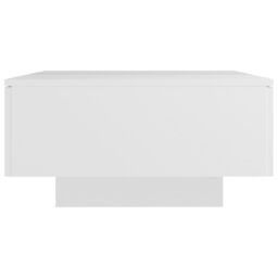 Berkfield Home Coffee Table White 90x60x31 cm Engineered Wood - Size: 90 x 60 x 31 cm - thumbnail 4