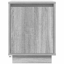 Berkfield Home Bedside Cabinets with LED Lights¬†2 pcs Grey Sonoma 38x34x50 cm - Size: 38 x 34 x 50 cm - thumbnail 8