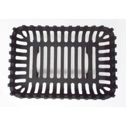 Havendro Cast Iron Fire Grate Log Holder Fireplace Basket in Black - thumbnail 4