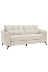 More4Homes Solna 1+2+3 Seater Scandi Style Fabric Living Room Sofa Set in Beige - thumbnail 3