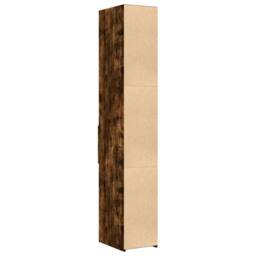 Berkfield Home Highboard Smoked Oak 30x42.5x185 cm Engineered Wood in Brown - thumbnail 6