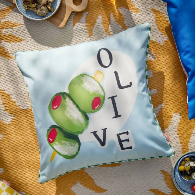 Furn Mediterranean Olive Outdoor Cushion - Size: 45 cm x 45 cm - image 1