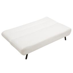 Home Detail Eadie Sofa Bed in White - Size: 3 Seater - thumbnail 4