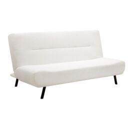 Home Detail Eadie Sofa Bed in White - Size: 3 Seater - thumbnail 3