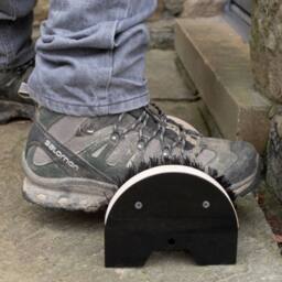 Marco Paul Boot Scraper Brush Cleaner in Black - thumbnail 2