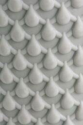 JVL Droplette Toilet Brush Set - Ice Grey in Light Grey - thumbnail 3