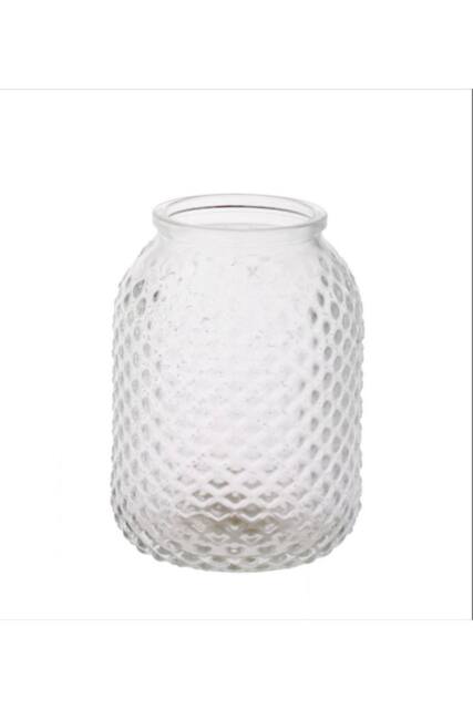 KDMD Lola Clear Vase 12cm x 8.5cm 10 Pack - Size: 12 cm x 8.5 cm - image 1