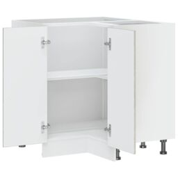 Berkfield Home Kitchen Corner Base Cabinet¬†Porto Grey Sonoma Engineered Wood - thumbnail 6