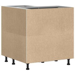 Berkfield Home Kitchen Corner Base Cabinet¬†Porto Grey Sonoma Engineered Wood - thumbnail 8