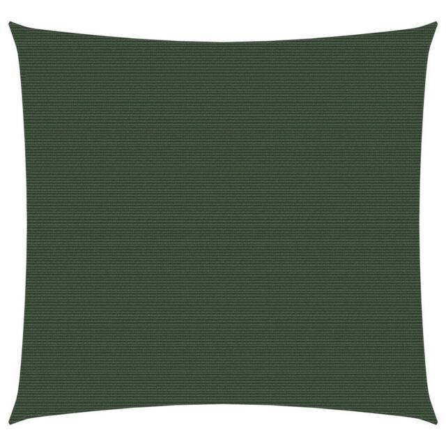 Berkfield Home Sunshade Sail 160 g/m ² Dark Green 3.6x3.6 m HDPE - image 1
