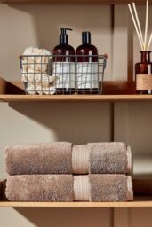 CHRISTY 'Renaissance' Luxury 675GSM Egyptian Cotton Towels in Brown - thumbnail 4