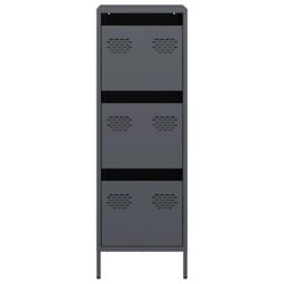 Berkfield Home Highboard Anthracite 39x35x103.5 cm Steel - thumbnail 5
