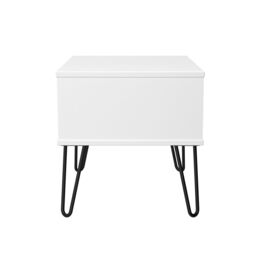Ready Assembled 2 U Islay 1 Drawer Wide Side Table (Ready Assembled) in Duck Egg Blue - thumbnail 3