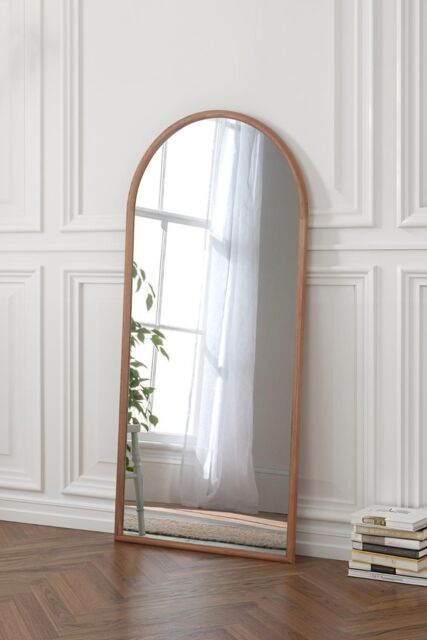 Yearn Mirrors Kimpton Oak Full Length Arched Wall Mirror in Natural - image 1