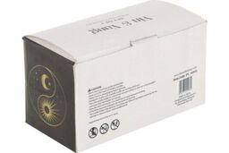 KDMD Set of 2 Yin Yang Black Oud & Coconut Candles in White - thumbnail 5