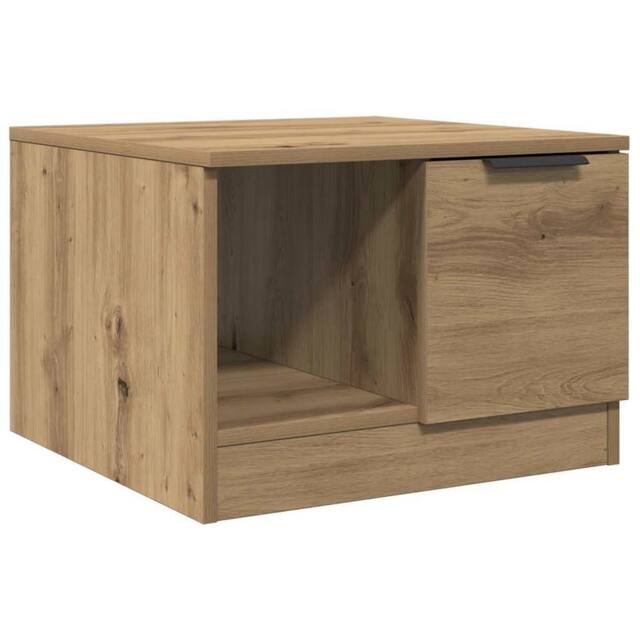 Berkfield Home Coffee Table Artisan Oak 50x50x36 cm Engineered Wood in Brown - Size: 50 x 50 x 36 cm - image 1
