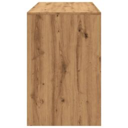 Berkfield Home Desk Artisan Oak 101x50x76.5 cm Engineered Wood in Brown - thumbnail 6