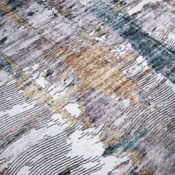 THE RUGS Imagination Shortpile Rug Runner Malard Polyester Abstract Modern Rug in Navy - Size: 160 cm x 230 cm - thumbnail 2