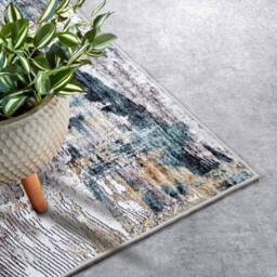 THE RUGS Imagination Shortpile Rug Runner Malard Polyester Abstract Modern Rug in Navy - Size: 160 cm x 230 cm - thumbnail 5