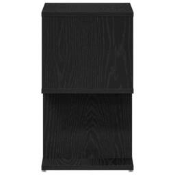 Berkfield Home Modern Bedside Cabinet 2 pcs Black Oak 50x30x51, 5 cm Engineered Wood - thumbnail 8