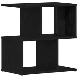 Berkfield Home Modern Bedside Cabinet 2 pcs Black Oak 50x30x51, 5 cm Engineered Wood - thumbnail 6