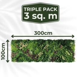 Ark Mat Lakeside Artificial Plant Wall Panels 3m² - Indoor & Outdoor in Green - thumbnail 2
