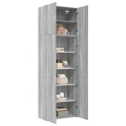 Berkfield Home Highboard Grey Sonoma 80x42.5x249 cm Engineered Wood - thumbnail 3
