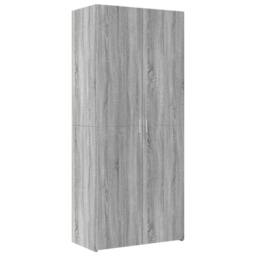 Berkfield Home Highboard Grey Sonoma 80x42.5x249 cm Engineered Wood - thumbnail 4