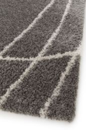 The Rug Shop UK Grey Abstract Modern Easy to Clean Stain-Resistant Rug - Size: 200 cm x 290 cm - thumbnail 3