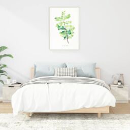 Berkfield Home Bedside Cabinets 2 pcs Concrete Grey 40x39x40 cm - Size: 40 x 39 x 40 cm - thumbnail 1