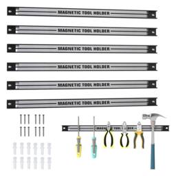 Costway Magnetic Tool Holder Heavy-Duty Magnetic Bar Strong Load Capacity in Silver - thumbnail 3
